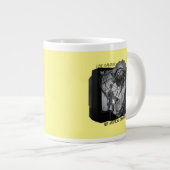 Love Survived the Static Jumbo-Tasse (Vorderseite Rechts)