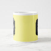 Love Survived the Static Jumbo-Tasse (Vorderseite)