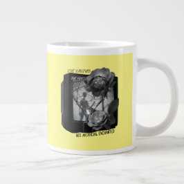 Love Survived the Static Jumbo-Tasse