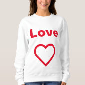 Love Sweatshirt (Vorderseite)