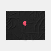 Love T Shirt Women Men Heart Arrow Graphic Valenti Fleecedecke (Vorderseite (Horizontal))