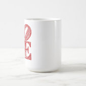 LOVE-Tasse, Valentinstag-Geschenk Kaffeetasse (Mittel)