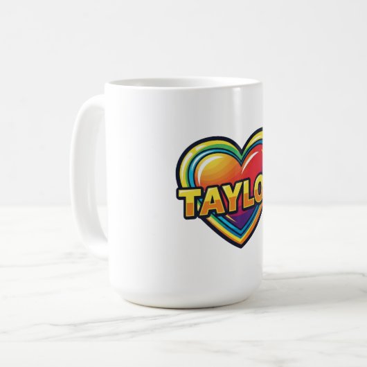 Love Taylor Kaffeetasse (Vorderseite Links)