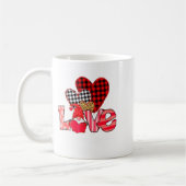 Love Teacher Squad Gnome Hearts Valentines Gnome T Kaffeetasse (Links)