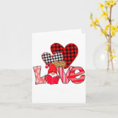 Love Teacher Squad Gnome Hearts Valentines Gnome T Karte (Gelbe Blume)