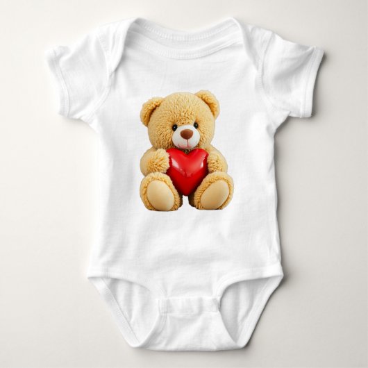 Love Teddy Baby Strampler (Vorderseite)