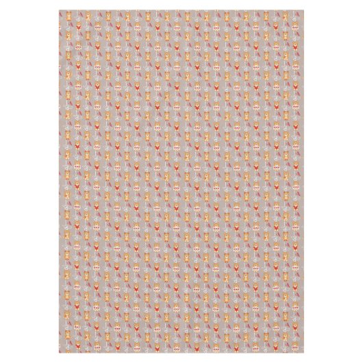 Love Teddy Bear Tischdecke (Vorderseite)