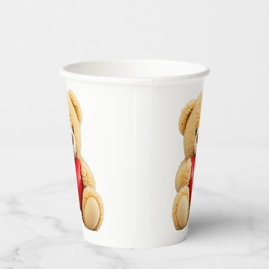 Love Teddy Pappbecher (Rechts)