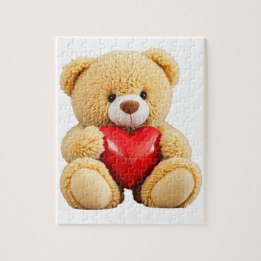 Love Teddy Puzzle (Vertikal)