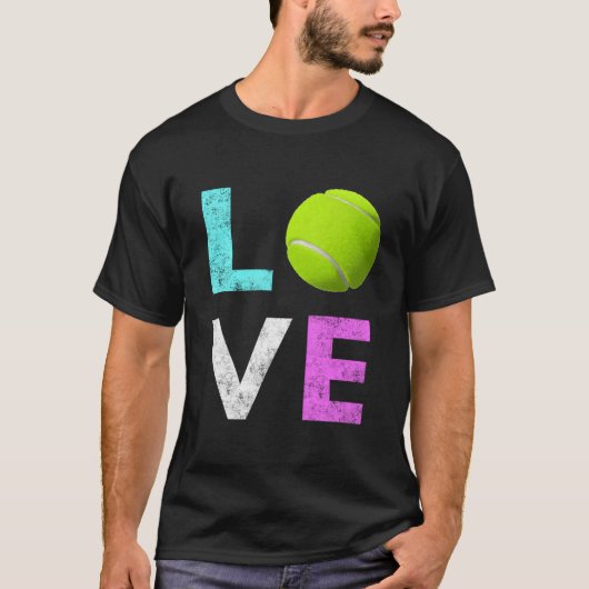 Love Tennis Best T-Shirt (Vorderseite)