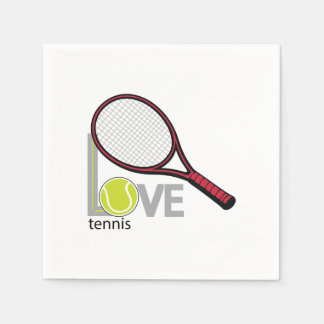Love tennis serviette