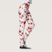 Love Text Art Leggings (Rechts)