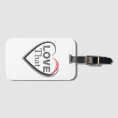 Love That Luggage Tag Gepäckanhänger (Vorderseite (Horizontal))