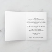 Love That Never Lets Go Karte (Innenseite)