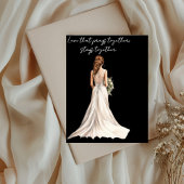 Love that Prays Together Wedding Greeting Card Karte