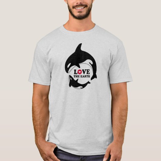 LOVE THE EARTH T-Shirt (Vorderseite)