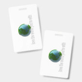 Love the World You're With  Ausweis (Vorder- & Rückseite)