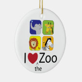 Love the Zoo Keramik Ornament (Rechts)