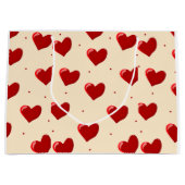 Love-Themed Gift Bag Große Geschenktüte (Vorderseite)