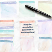 Love This Acrylic Reading Annotation Post-it Klebezettel