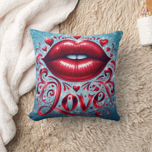Love Throw Cushion Kissen (Decke)