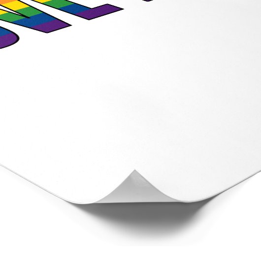 Love Thy Neighbor Poster (Ecke)