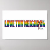 Love Thy Neighbor Poster (Vorne)