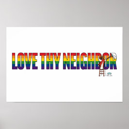 Love Thy Neighbor Poster