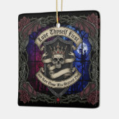 Love Thyself First Keramikornament (Links)