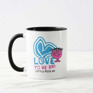 Love To Be Bad   Deformiertes Herz Tasse