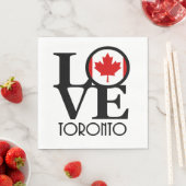 LOVE Toronto Serviette (Beispiel)