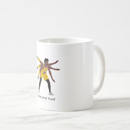 Love & Trust Marcus Smart Kaffeetasse (VorderseiteRechts)
