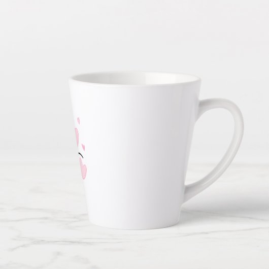LOVE Typography Mug Milchtasse (Rechts)