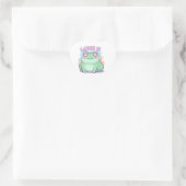 Love U Frog Sticker Cute Heart Eyes Frog Romantic  (Tasche)