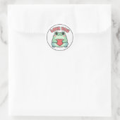 Love U Frog Sticker Cute Heart Eyes Frog Romantic  (Tasche)