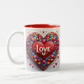 "Love U" Tasse (Links)