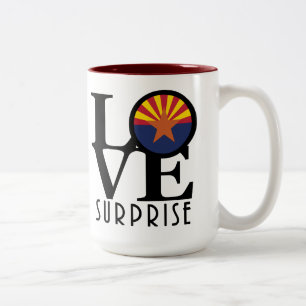 LOVE Überraschung Arizona 15oz Zweifarbige Tasse