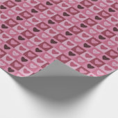 Love Valentine Liebe Jubiläumsfeier XOXO Geschenkpapier (Ecke)