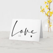 Love Valentines Day Anniversary Boyfriend Karte (Gelbe Blume)