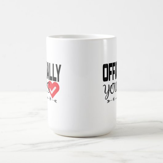 Love Verified Heart Checkmar Kaffeetasse (Mittel)