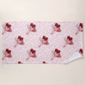 Love Vibes Beach Towel Strandtuch (Vorderseite)