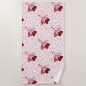 Love Vibes Beach Towel Strandtuch (Vorderseite)