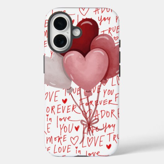Love Vibes Case Apple iPhone 16 (Rückseite)