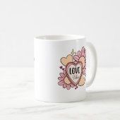 Love Vibes Kaffeetasse (VorderseiteRechts)
