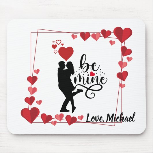 Love Vibes Personalized Mousepad (Vorne)