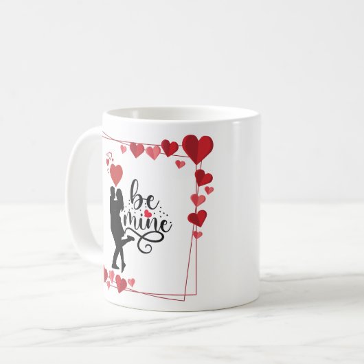 Love Vibes Personalized Mug Kaffeetasse (Vorderseite Links)