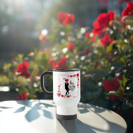 Love Vibes Personalized Travel Mug Reisebecher