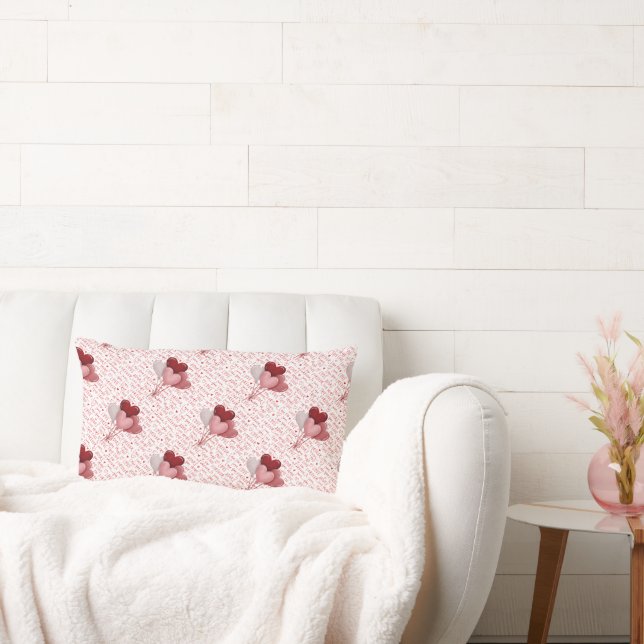 Love Vibes Throw Pillow Lendenkissen (Liege)