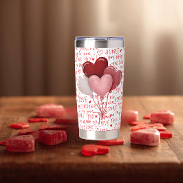 Love Vibes Water Bottle Thermobecher
