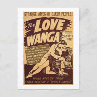 Love Wanga Postkarte